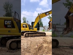 21.8 τόνοι μεταχειρισμένο CAT 323 Εκσκαφέας 1.30 M3 Με καλή συντήρηση