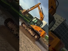 SANY135 Χρησιμοποιούμενη Εκσκαφέας 0.6m3 13500Kg Βάρος για αποδοτική ανασκαφή