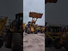 196 KW CAT966 Χρησιμοποιούμενα φορτιστήρες τροχών 7.1m3 χωρητικότητας με κινητήρα Cat C9.3B