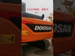DoosanDX200 μεταχειρισμένη εκσκαφέας 0,92m3 χωρητικότητα κουβά 19900 Kg