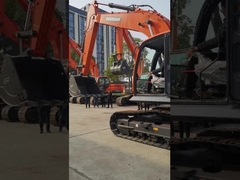 24.5 τόνους Doosan DX245 Χρησιμοποιούμενος εξορυκτής μεγάλης εμβέλειας χωρητικότητα 1,4m3