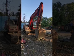 DX150 Χρησιμοποιούμενη εκσκαφέας Doosan 14100kg βάρος ισχυρό με 0,58m3 κουβά