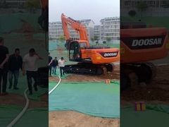Χρησιμοποιούμενο Doosan DX215 Backhoe Excavator Excavator 20800kg 0,92m3 κουβά