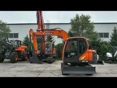 DX75 Χρησιμοποιούμενη εκσκαφέας Doosan 0,40m3 κουβά 7500kg με λειτουργία ασφαλείας