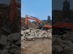 Χρησιμοποιούμενη εκσκαφέας μεγάλης εμβέλειας Doosan DX360LC χωρητικότητα 1,71m3 36 τόνων