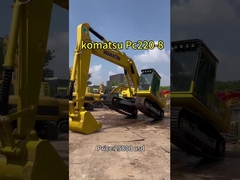 Κομάτσου PC220 Βόρειος Μίνι Υδραυλικός Εκσκαφέας Με Συμπίεση